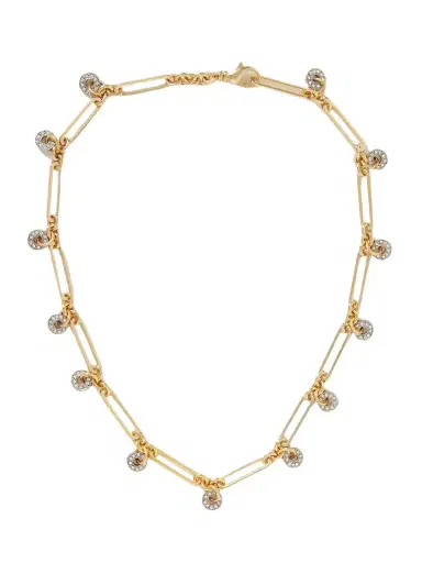 MAISON MAYLE La Ronde Gold-plated And Silver-tone Crystal Necklace | Thumbnail 1 MAISON MAYLE La Ronde Gold-plated And Silver-tone Crystal Necklace | Thumbnail 1