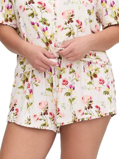 Hill House Home Women's The Audrey Shorts - Pink Bluebonnet | Thumbnail 2 Hill House Home Women's The Audrey Shorts - Pink Bluebonnet | Thumbnail 2