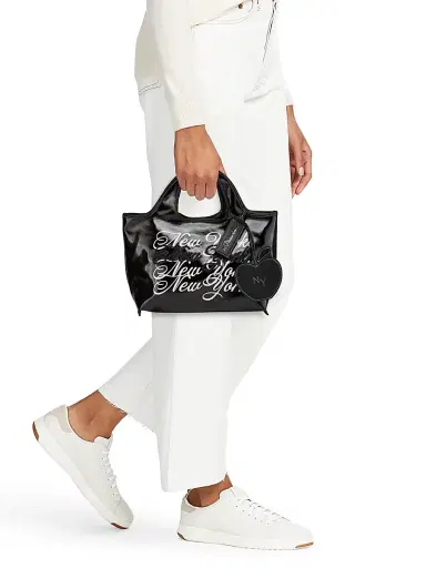 3.1 Phillip Lim Women's Mini We Are NY Market Tote Bag - Black | Thumbnail 2 3.1 Phillip Lim Women's Mini We Are NY Market Tote Bag - Black | Thumbnail 2