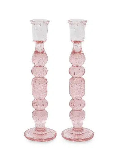 Juliska Provence Candlesticks 2-Piece Set - Pink Small | Thumbnail 6 Juliska Provence Candlesticks 2-Piece Set - Pink Small | Thumbnail 6