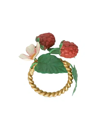 Juliska Meadow Walk Napkin Rings 4-Piece Set | Thumbnail 3 Juliska Meadow Walk Napkin Rings 4-Piece Set | Thumbnail 3
