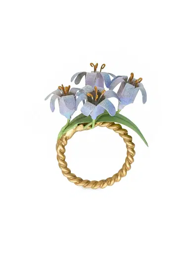 Juliska Meadow Walk Napkin Rings 4-Piece Set | Thumbnail 4 Juliska Meadow Walk Napkin Rings 4-Piece Set | Thumbnail 4