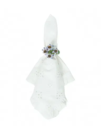 Juliska Meadow Walk Napkin Rings 4-Piece Set | Thumbnail 8 Juliska Meadow Walk Napkin Rings 4-Piece Set | Thumbnail 8