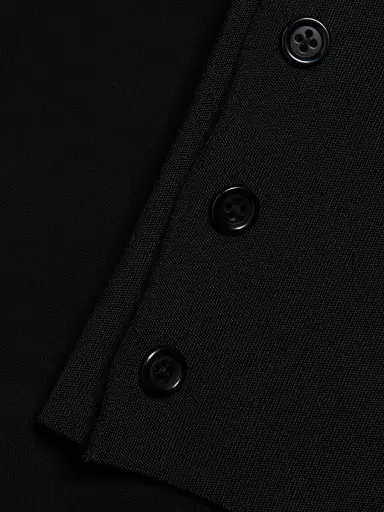 Helmut Lang Women's Fitted Button-Front Shirt - Black | Thumbnail 7 Helmut Lang Women's Fitted Button-Front Shirt - Black | Thumbnail 7