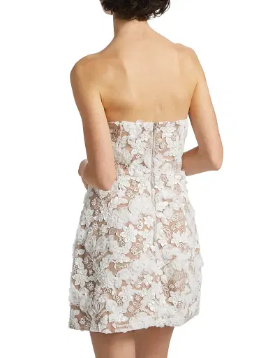 Elliatt Women's Vonni Floral Lace Strapless Minidress | Thumbnail 5 Elliatt Women's Vonni Floral Lace Strapless Minidress | Thumbnail 5