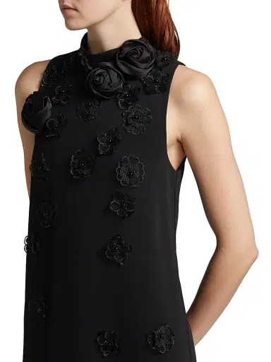 Elliatt Women's Lilydale Rosette Maxi Dress - Black | Thumbnail 6 Elliatt Women's Lilydale Rosette Maxi Dress - Black | Thumbnail 6