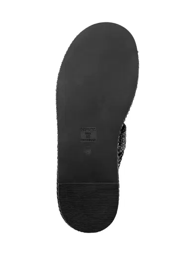 Schutz Women's Kali Braided Flat Sandals - Black | Thumbnail 8 Schutz Women's Kali Braided Flat Sandals - Black | Thumbnail 8