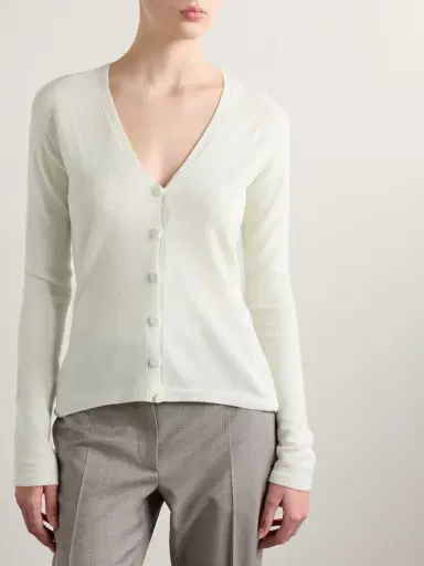 The Row Imperia Cashmere Cardigan | Thumbnail 3 The Row Imperia Cashmere Cardigan | Thumbnail 3