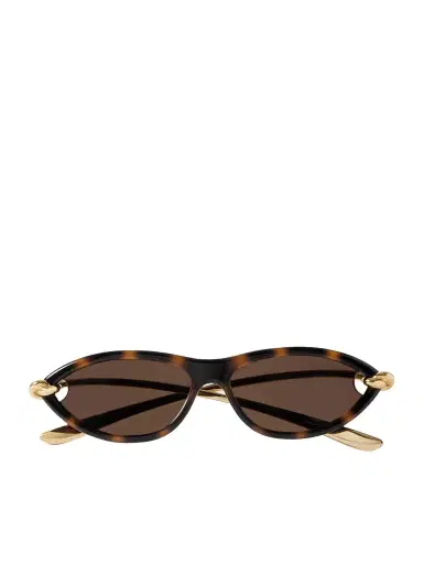 Bottega Veneta Eyewear New Knot Cat-eye Tortoiseshell Acetate And Gold-tone Sunglasses | Thumbnail 1 Bottega Veneta Eyewear New Knot Cat-eye Tortoiseshell Acetate And Gold-tone Sunglasses | Thumbnail 1