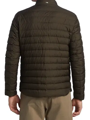 Herno Men's Quilted Patch Pocket Jacket - Military | Thumbnail 5 Herno Men's Quilted Patch Pocket Jacket - Military | Thumbnail 5