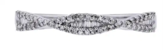 14K WG 1/7 CTW DIA 14K WG 1/7 CTW DIA