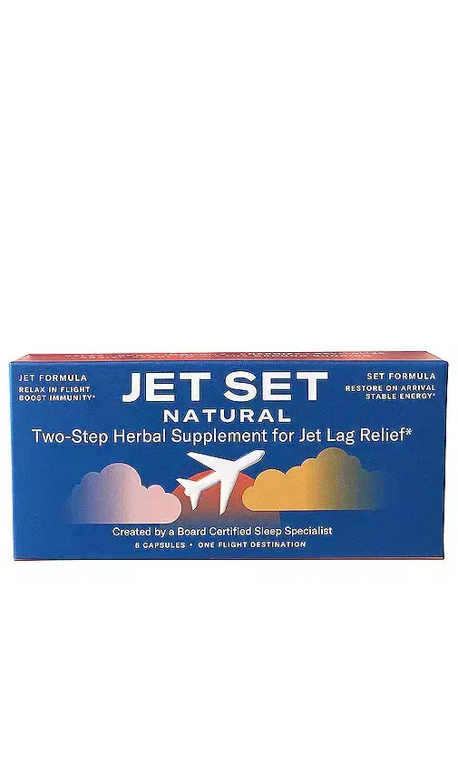 Two-Step Herbal Supplement for Jet Lag Relief Two-Step Herbal Supplement for Jet Lag Relief