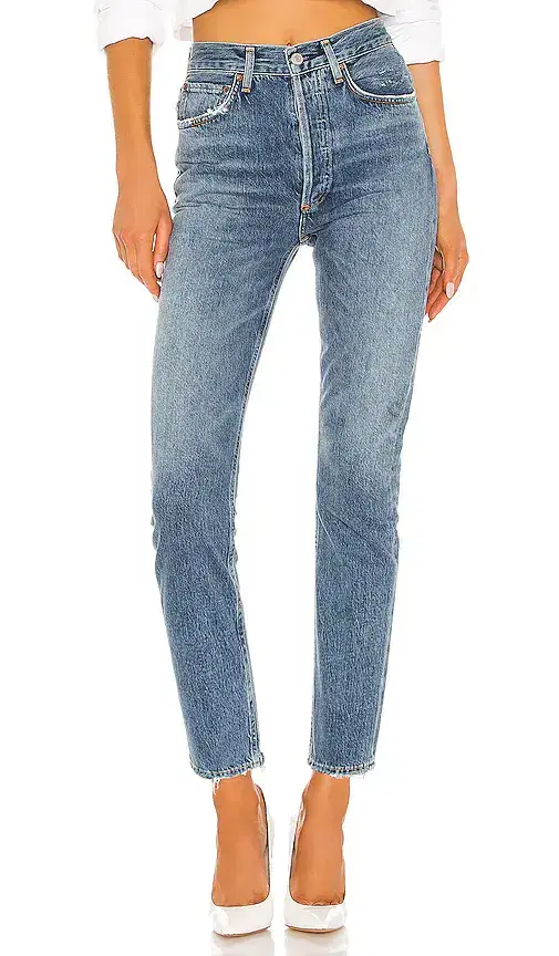 Riley High Rise Straight Crop Jeans Riley High Rise Straight Crop Jeans