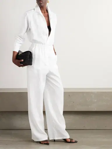 Loro Piana Valerio Linen Wide-leg Pants | Thumbnail 2 Loro Piana Valerio Linen Wide-leg Pants | Thumbnail 2