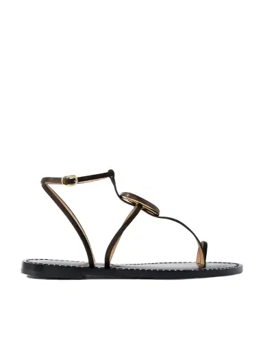 AMANU The Cairo Embellished Suede Sandals | Thumbnail 1 AMANU The Cairo Embellished Suede Sandals | Thumbnail 1