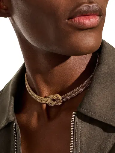 John Hardy Love Knot 14K Yellow Gold Double-Chain Necklace - Yellow Gold | Thumbnail 2 John Hardy Love Knot 14K Yellow Gold Double-Chain Necklace - Yellow Gold | Thumbnail 2