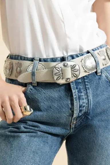 Ralph Lauren Concho Belt | Thumbnail 3 Ralph Lauren Concho Belt | Thumbnail 3