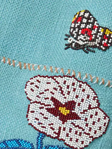 ALIX OF BOHEMIA Francis Bead-embellished Embroidered Cotton Jacket | Thumbnail 4 ALIX OF BOHEMIA Francis Bead-embellished Embroidered Cotton Jacket | Thumbnail 4