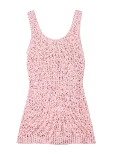 LIBEROWE Open-knit Organic Cotton-blend Tank | Thumbnail 1 LIBEROWE Open-knit Organic Cotton-blend Tank | Thumbnail 1