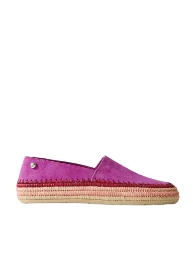 Loewe + Paula's Ibiza Rio Raffia-trimmed Suede Espadrilles | Thumbnail 1 Loewe + Paula's Ibiza Rio Raffia-trimmed Suede Espadrilles | Thumbnail 1