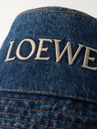Loewe + Paula's Ibiza Embroidered Denim Bucket Hat | Thumbnail 3 Loewe + Paula's Ibiza Embroidered Denim Bucket Hat | Thumbnail 3
