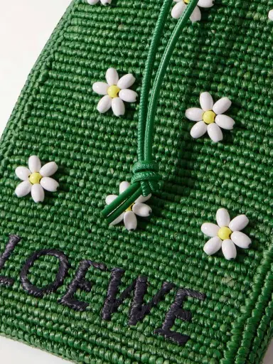 Loewe + Paula's Ibiza Embellished Raffia Shoulder Bag | Thumbnail 4 Loewe + Paula's Ibiza Embellished Raffia Shoulder Bag | Thumbnail 4