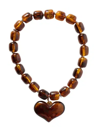 Julietta Amore Silver-tone Resin Necklace | Thumbnail 1 Julietta Amore Silver-tone Resin Necklace | Thumbnail 1