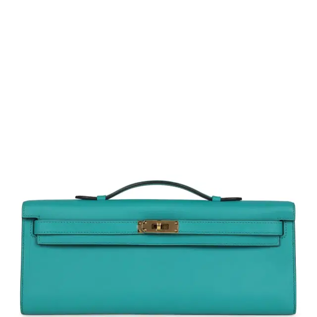 Hermes Kelly Cut Vert Verone Swift Gold Hardware Hermes Kelly Cut Vert Verone Swift Gold Hardware