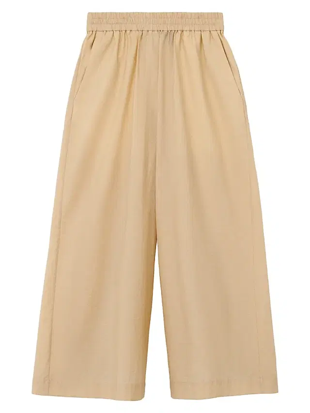 Women's x Paula's Ibiza Wide-Leg Crop Trousers - Light Beige Women's x Paula's Ibiza Wide-Leg Crop Trousers - Light Beige