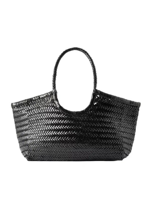 Nantucket Large Woven Leather Tote Nantucket Large Woven Leather Tote