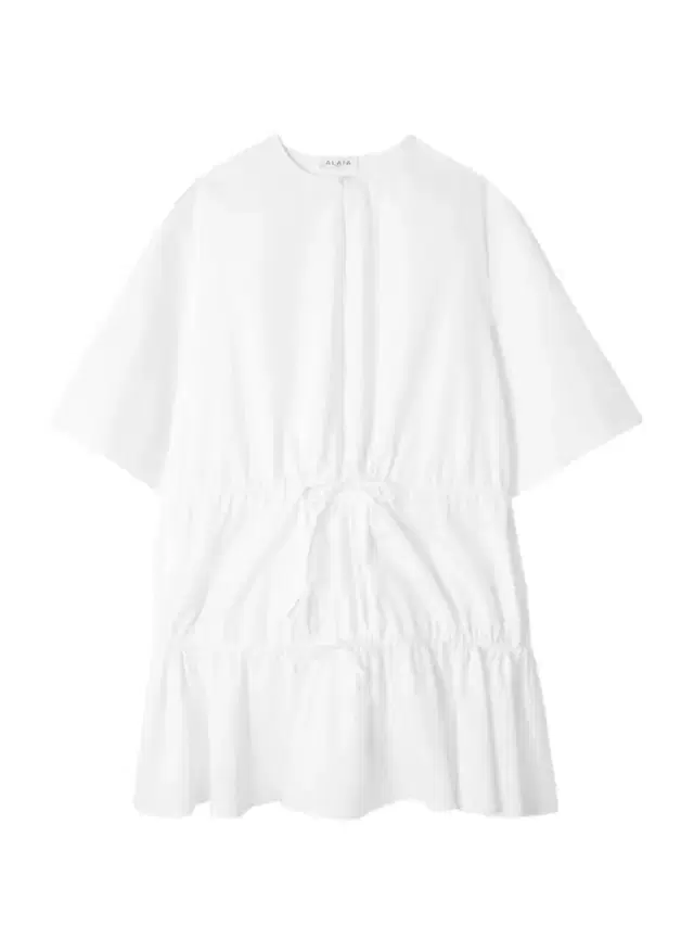 Gathered Cotton-poplin Mini Dress Gathered Cotton-poplin Mini Dress