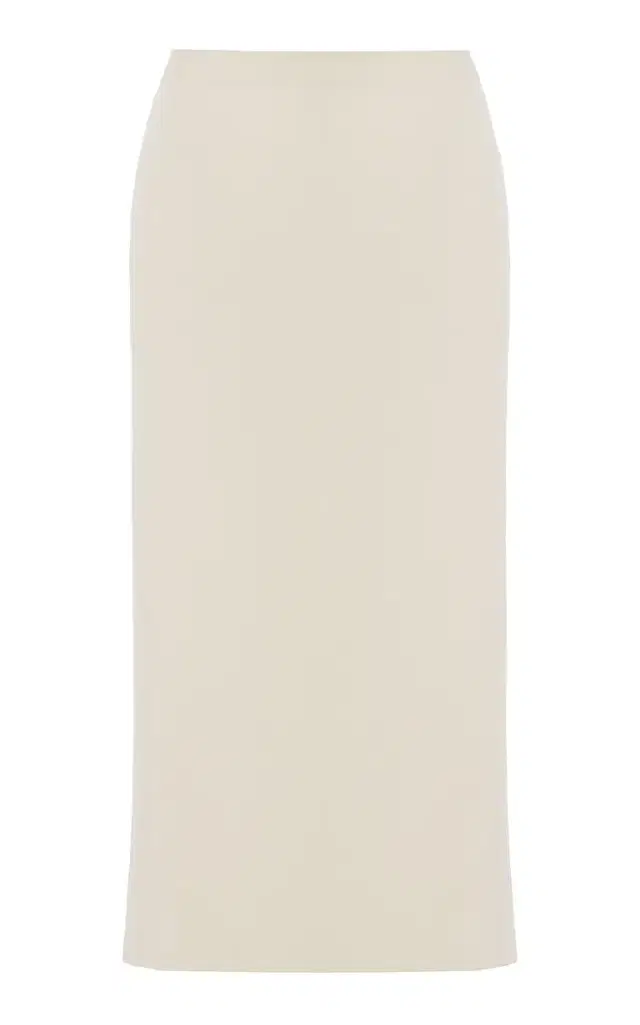 Petra Checked-Jacquard Cotton-Blend Midi Skirt Petra Checked-Jacquard Cotton-Blend Midi Skirt