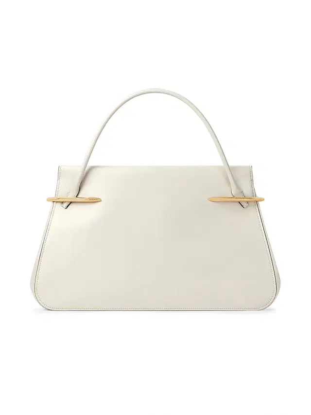 Women's Pinch Top Handle Bag in Leather - Women's Pinch Top Handle Bag in Leather -