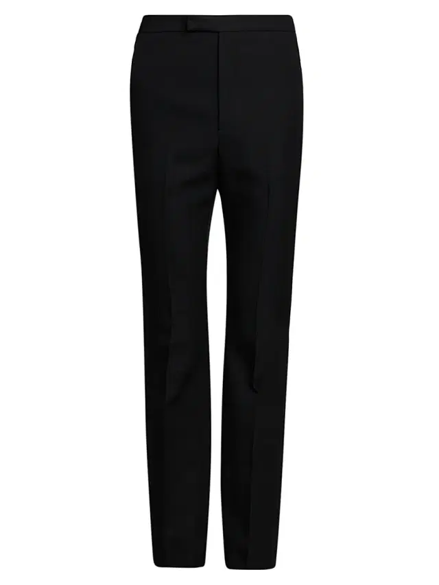 Men's Wool Slim Bootcut Trousers Men's Wool Slim Bootcut Trousers