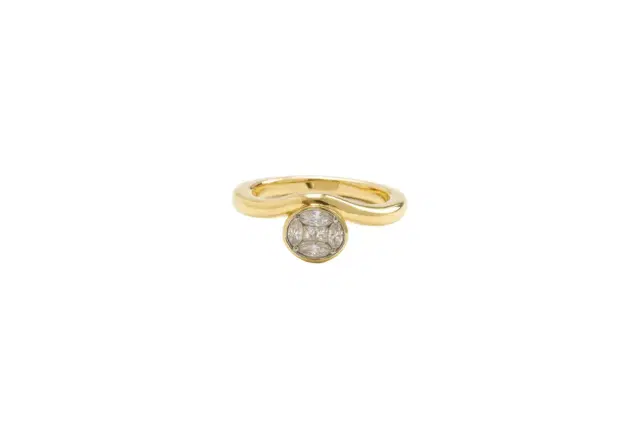 0.20ct Diamond 18K Gold Solitaire Ring 0.20ct Diamond 18K Gold Solitaire Ring