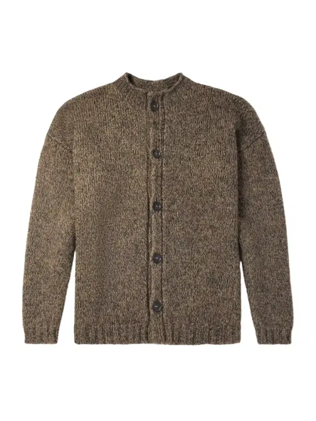 Orfeo Oversized Wool, Cashmere, Mohair and Silk-Blend Cardigan - Men Orfeo Oversized Wool, Cashmere, Mohair and Silk-Blend Cardigan - Men