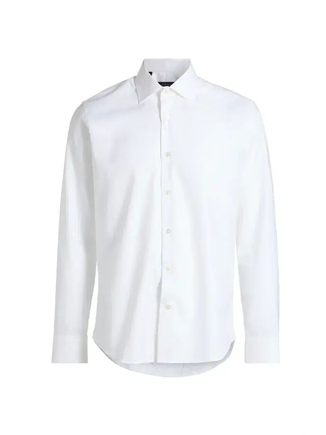 Men's COLLECTION Herringbone Cotton Dress Shirt Men's COLLECTION Herringbone Cotton Dress Shirt