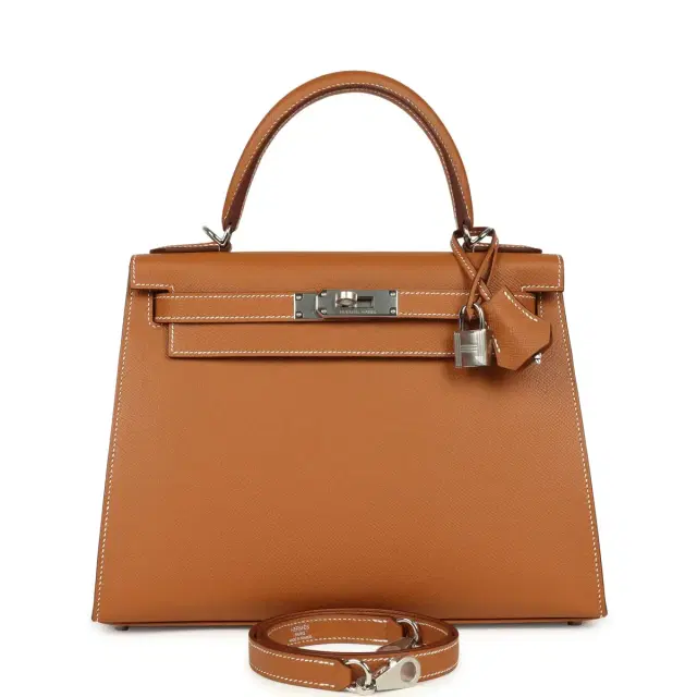 Hermes Kelly Sellier 28 Gold Epsom Palladium Hardware Hermes Kelly Sellier 28 Gold Epsom Palladium Hardware