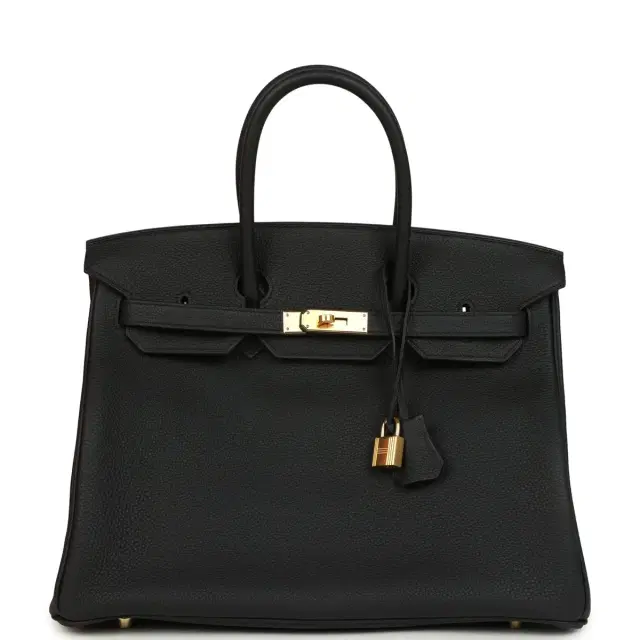 Hermes Birkin 35 Black Togo Gold Hardware Hermes Birkin 35 Black Togo Gold Hardware