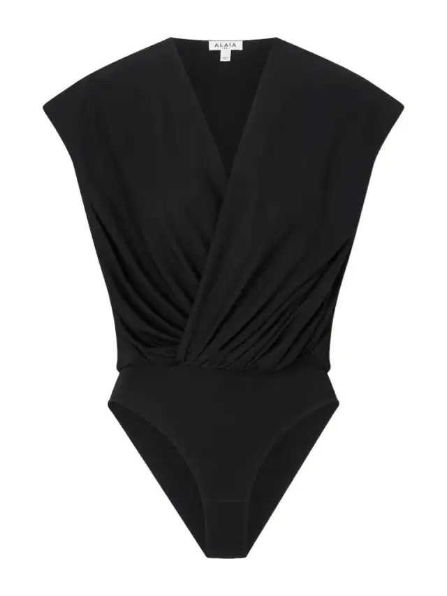 Hooded Draped Jersey Bodysuit Hooded Draped Jersey Bodysuit