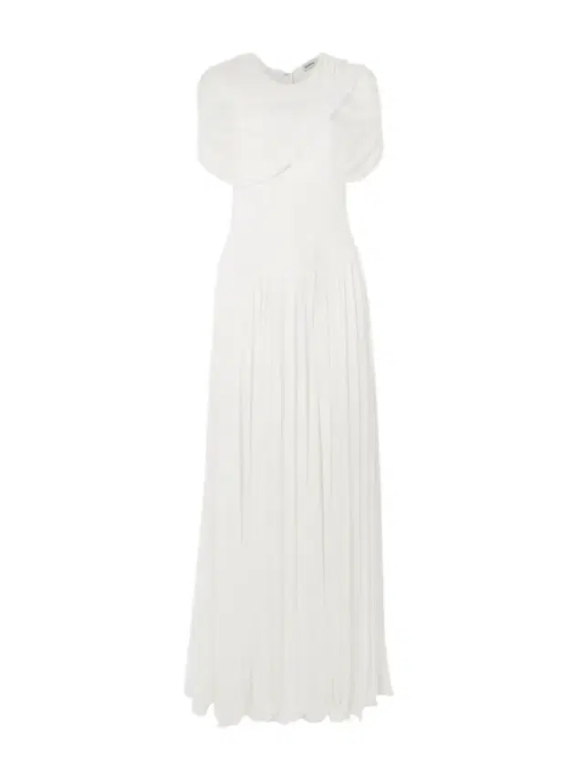 Nancie Cape-effect Draped Pleated Jersey Maxi Dress Nancie Cape-effect Draped Pleated Jersey Maxi Dress
