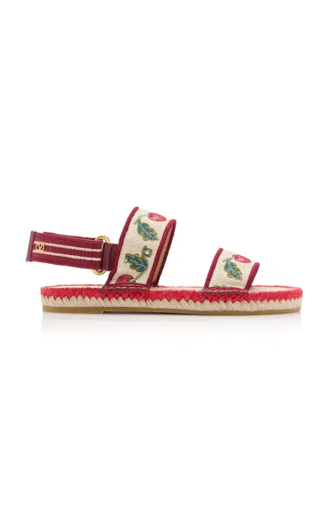 VLogo Signature Cherryfic Espadrille Sandals VLogo Signature Cherryfic Espadrille Sandals