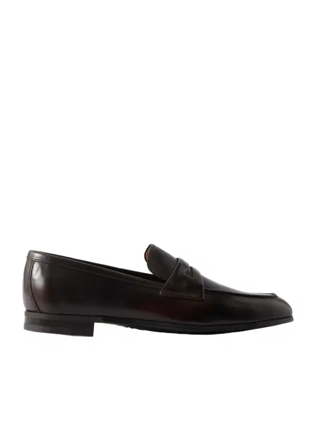 Milton Leather Penny Loafers - Men Milton Leather Penny Loafers - Men