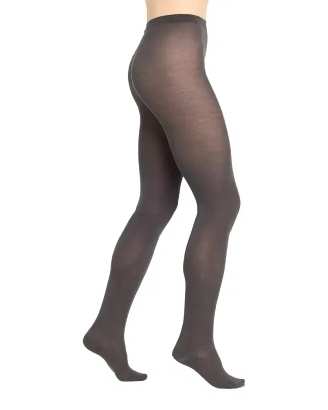 Merino Wool Tights, Black Merino Wool Tights, Black