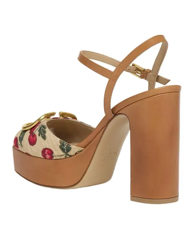 VLogo Cherry Ankle-Strap Platform Sandals VLogo Cherry Ankle-Strap Platform Sandals