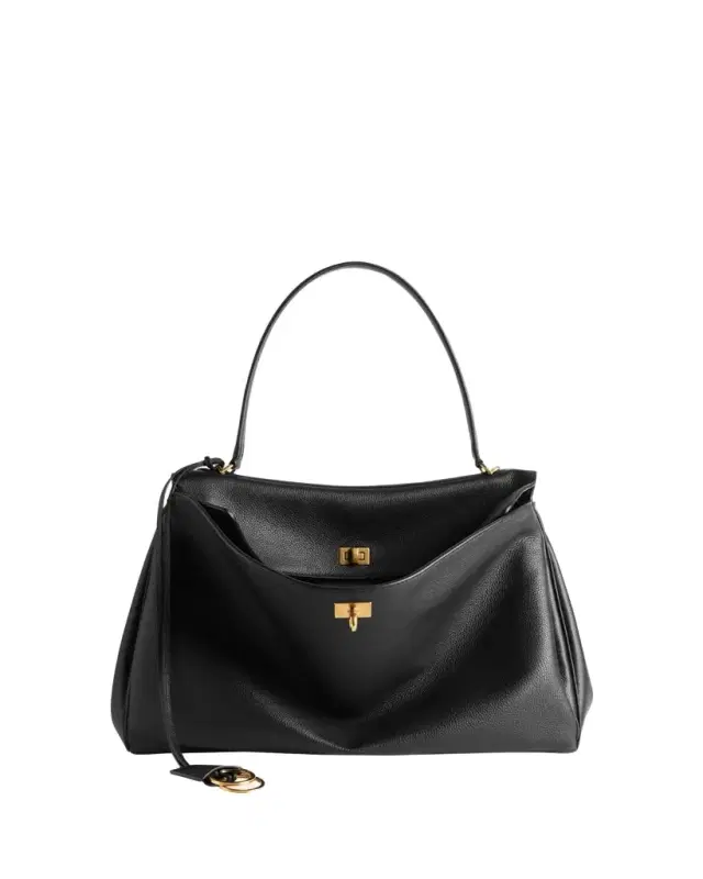 Rodeo Medium Grained Leather Top-Handle Bag Rodeo Medium Grained Leather Top-Handle Bag
