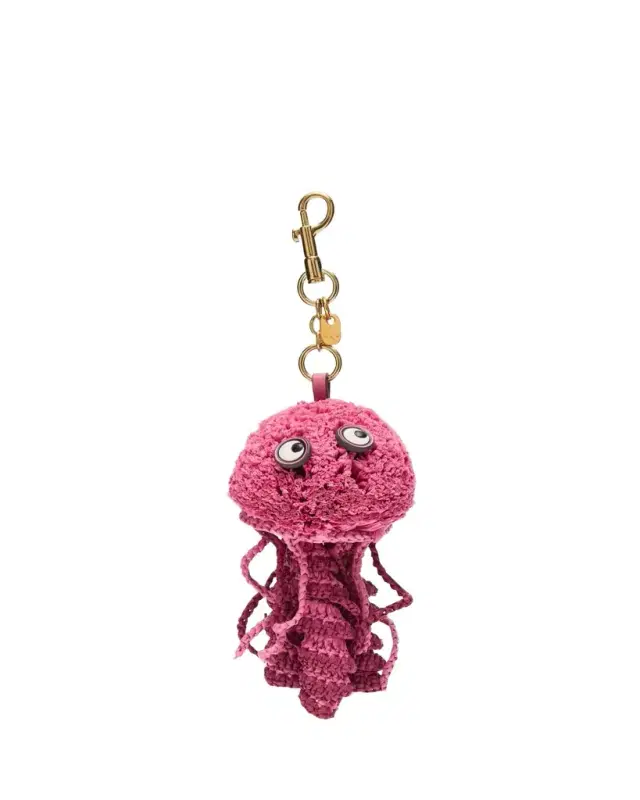 Raffia Jellyfish Bag Charm Raffia Jellyfish Bag Charm
