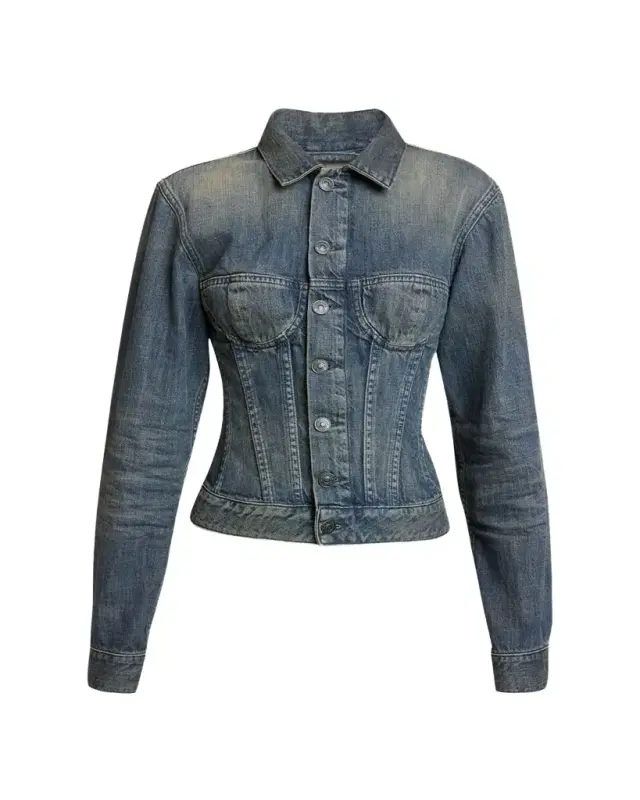 Corset Denim Jacket Corset Denim Jacket