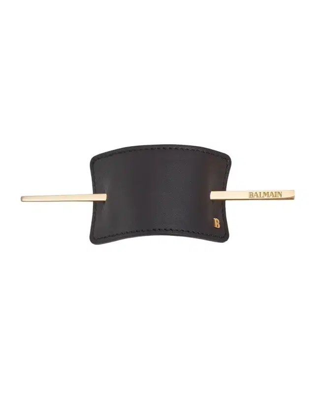 Leather Hair Barrette Leather Hair Barrette