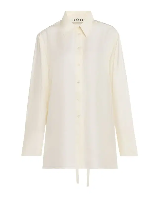 Deconstructed Silk Shirt Deconstructed Silk Shirt